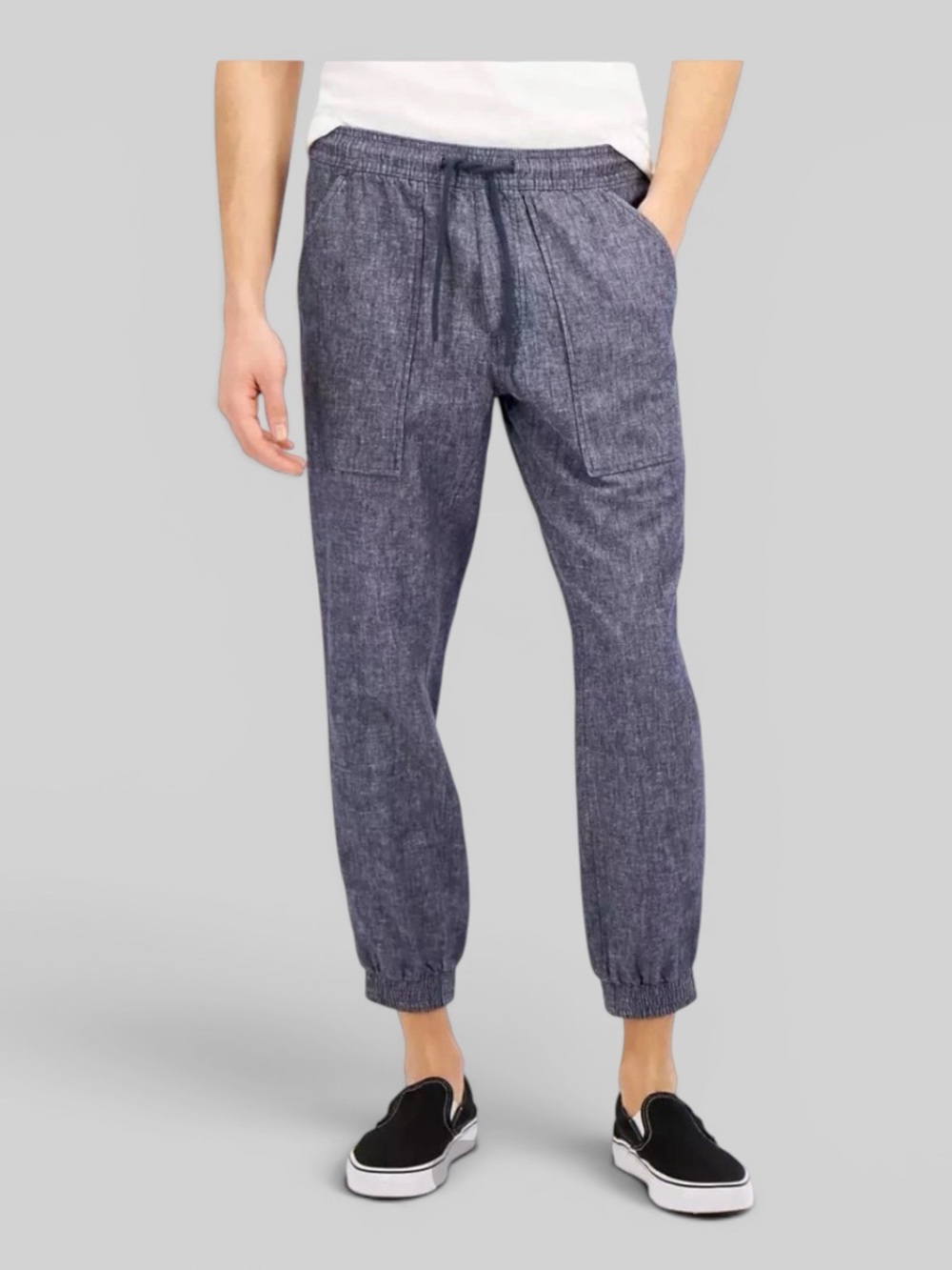Sun + Stone Men's Charles Linen Jogger Pants Size Large NWOT